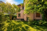 Seitenansicht - Villa mit Türmchen